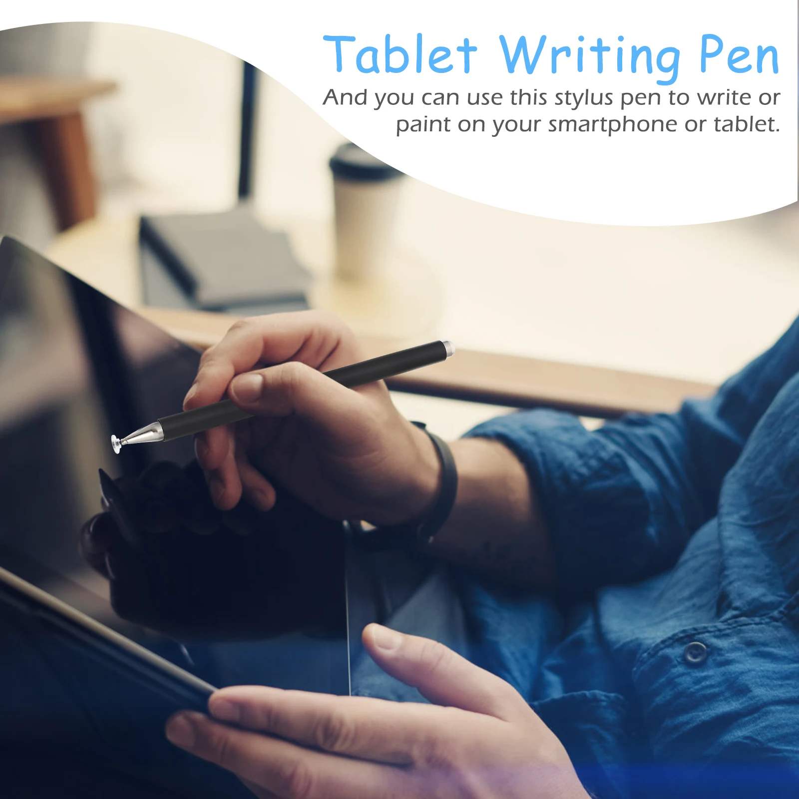 

Touch Stylus Pen for Screen High Sensitivity Capacitive Touchscreen Phone Black Pens