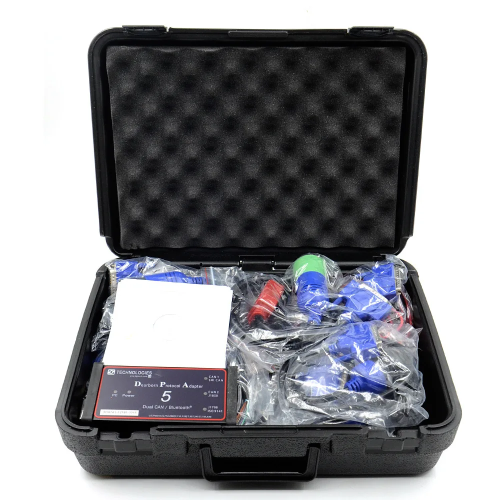 DPA5 Сверхмощный USB/Bluetooth DPA 5-адаптер протокола Dearborn Многоязычный диагностический сканер для грузовиков диагностический dpa5