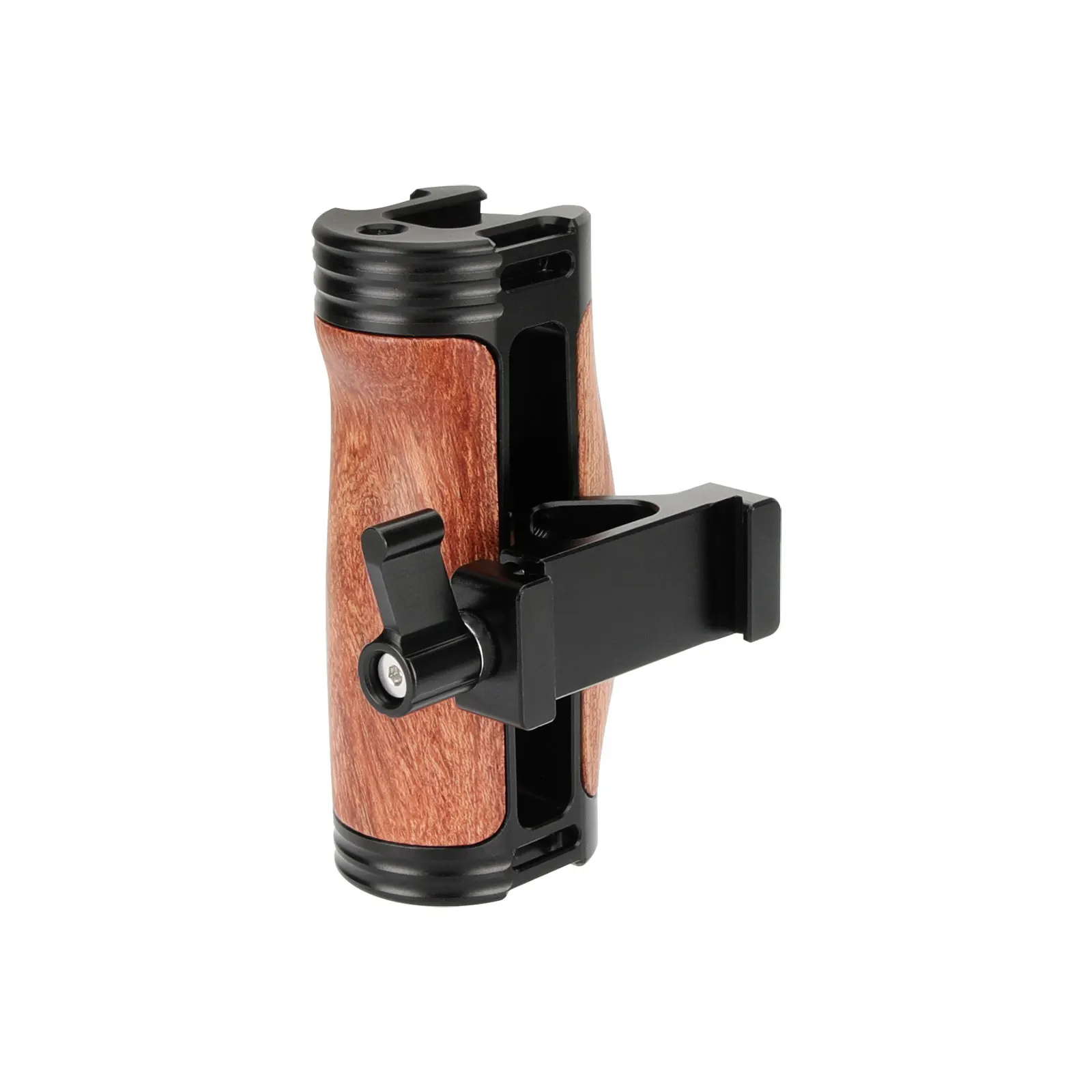 SZRIG ARCA Quick Release L Baseplate With Wooden Handgrip (Either Side) For Canon Nikon Sony DSLR/ Tripod Mount Plate