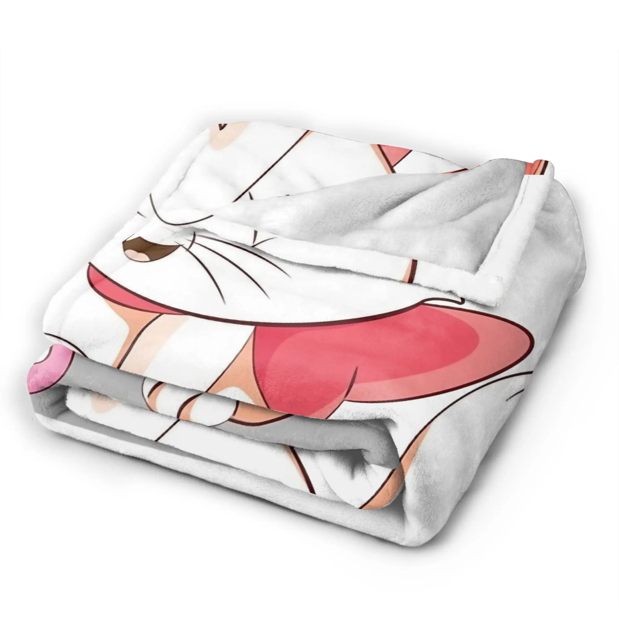 ماري كات بطانية الفانيلا الديكور ديزني متعددة الوظائف سوبر الدافئة رمي البطانيات للسرير سيارة المفارش