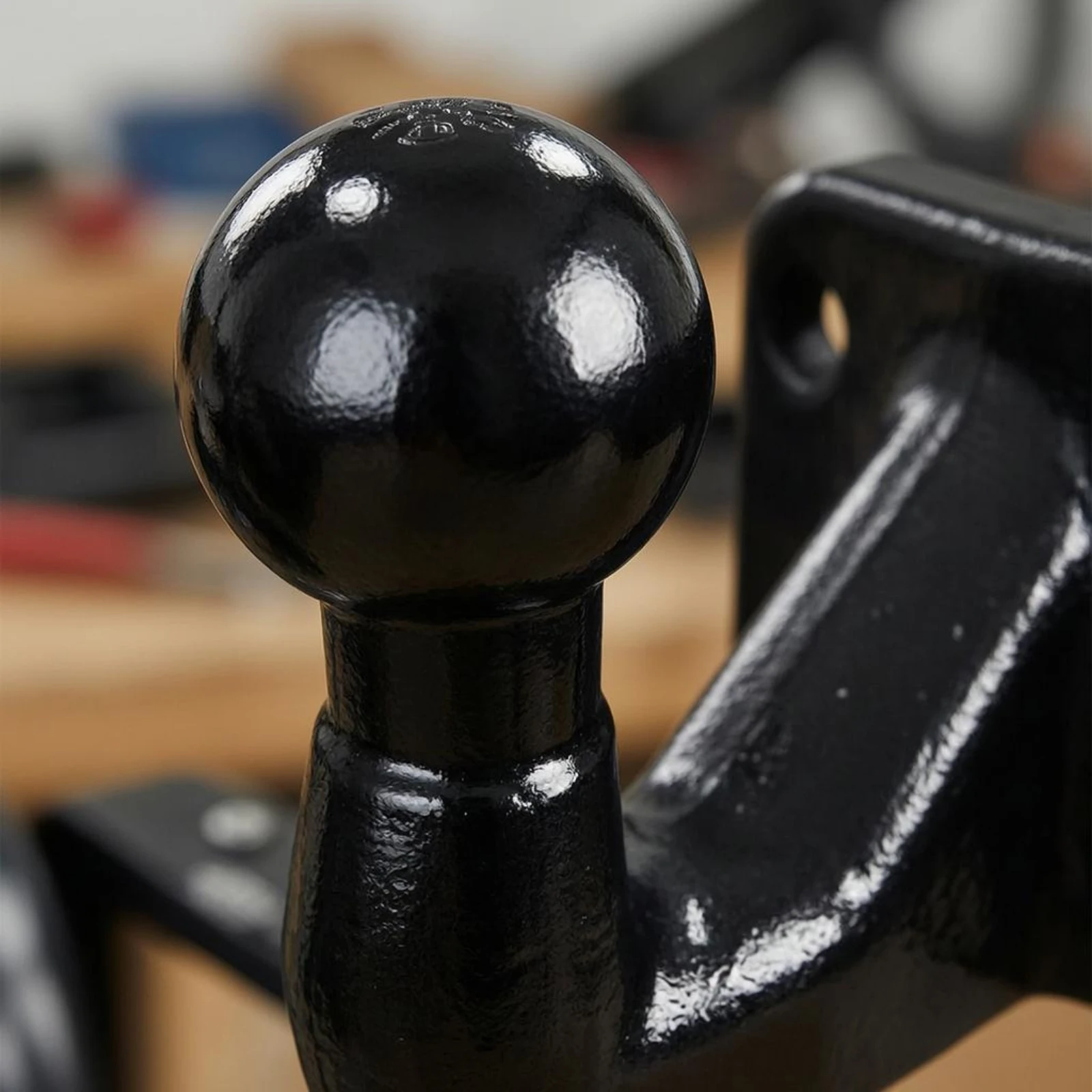 50mm-tow-hitch-ball-black-european-tow-ball-single-piece-hitch-bolt-holes-vehicle-accessory-heavy-duty