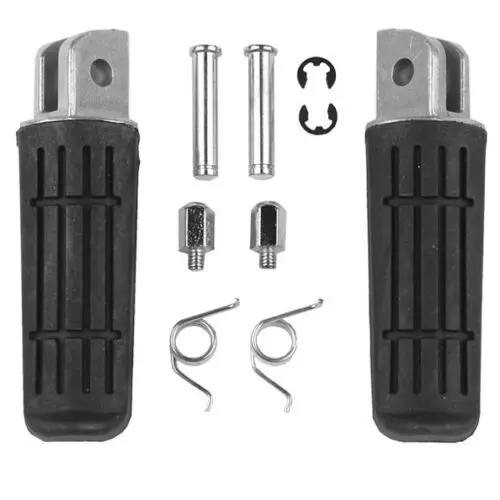 Motorcycle Front Rear Footrests Foot Pegs Pedals For Yamaha BT1100 Fazer 700 FJ1200 FJR1300 FZ1 FZ6 FZ6R FZR600 FZS600 XJ600