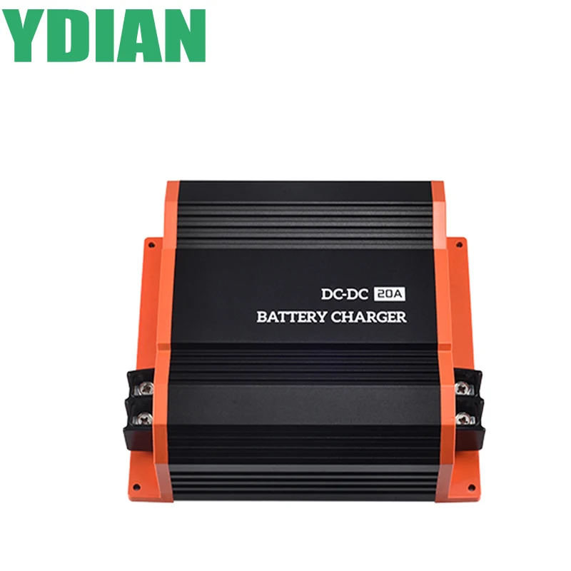 

China factory New DC DC Charger Converter 12V to 12.6V 14.6V 14.7V 20A Step Up/Down Buck Boost Charger for Solar ,Car,LED