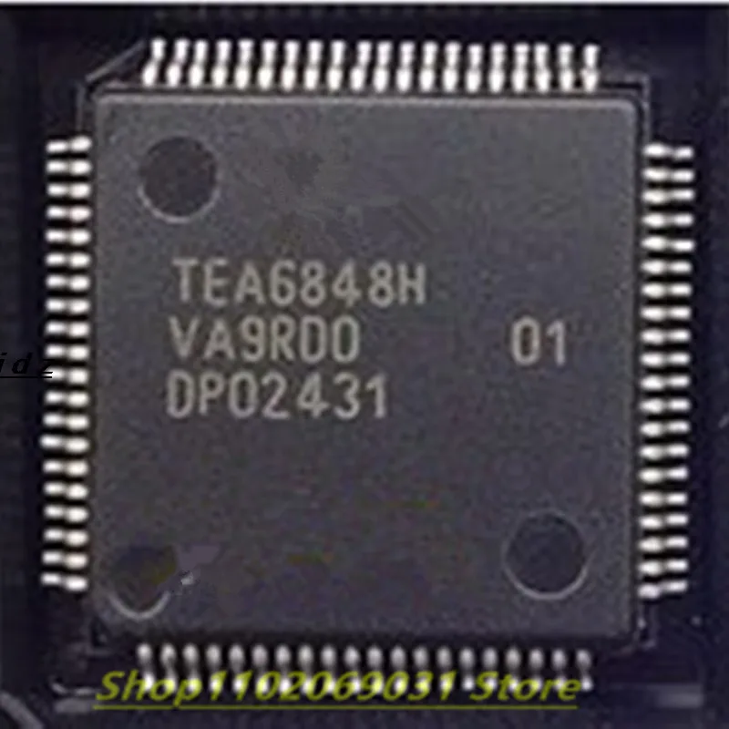 

10 PCS TEA6848H TEA6848 QFP80