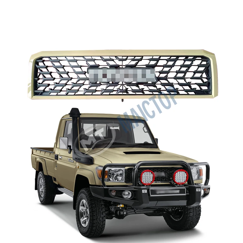 

Modification MAICTOP High Quality Car Accessories Front Bumper Grille Lc79 Grill for Land Cruiser 79 Fj79 Pickup 2021 New Style