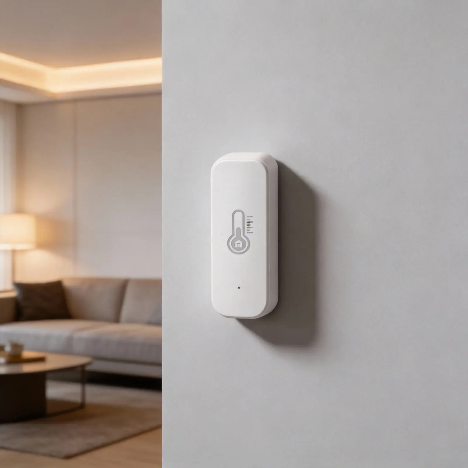 Wireless Indoor Hygrometer with Remote Monitoring App and Customizable Alerts for Temperature and Humidity Thresholds