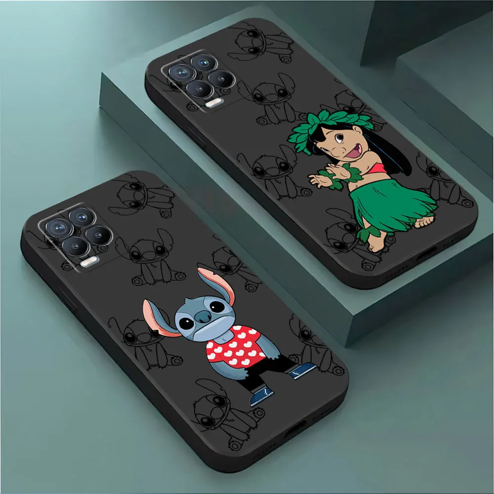 Disney Art Stitch Cool Love Phone Case for Huawei P40 Lite P30 Lite P60 Pro P50 Pro P20 Pro P Smart Z P30 Pro P20 TPU Soft Cover