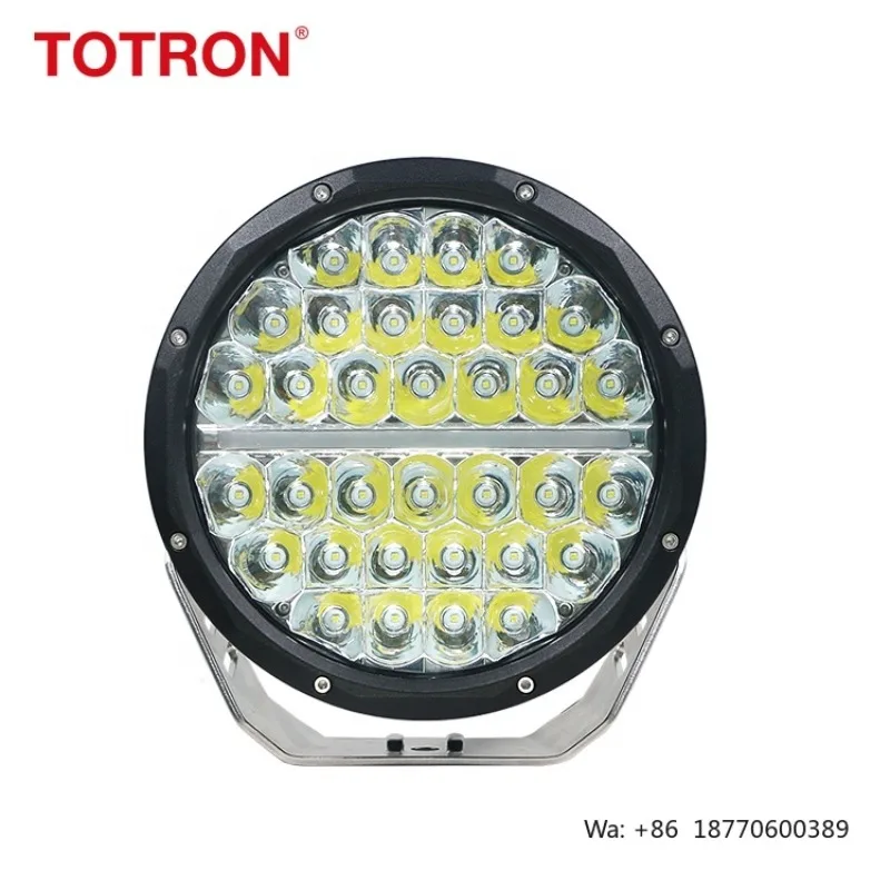 102W 9 Inch Brightest LED Driving Lights Auto Car Light Accessories for Cars Truck for Night Driving