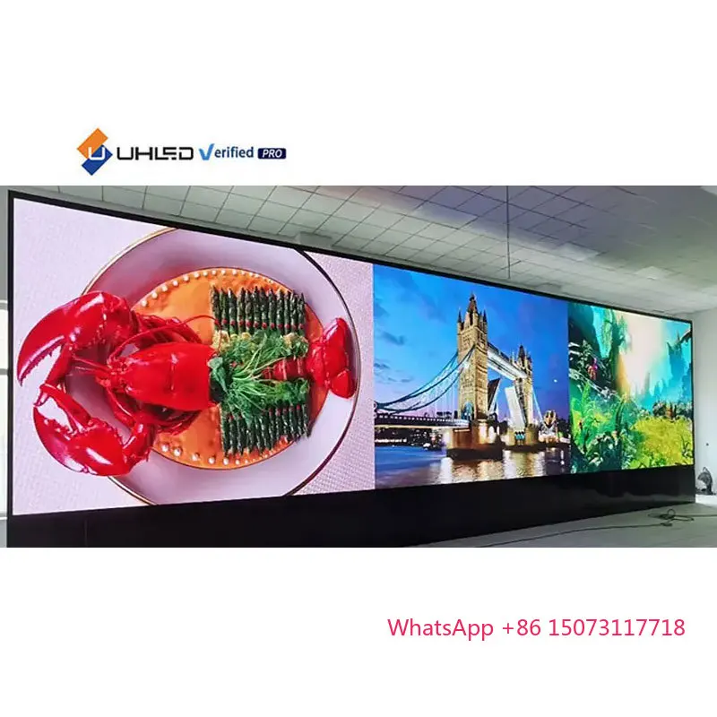 

Высокая яркость Крытый P2.5 HD Светодиодный дисплей Светодиодная настенная панель Экран Светодиодные цифровые дисплеи вывесок для ресторанного кинотеатра