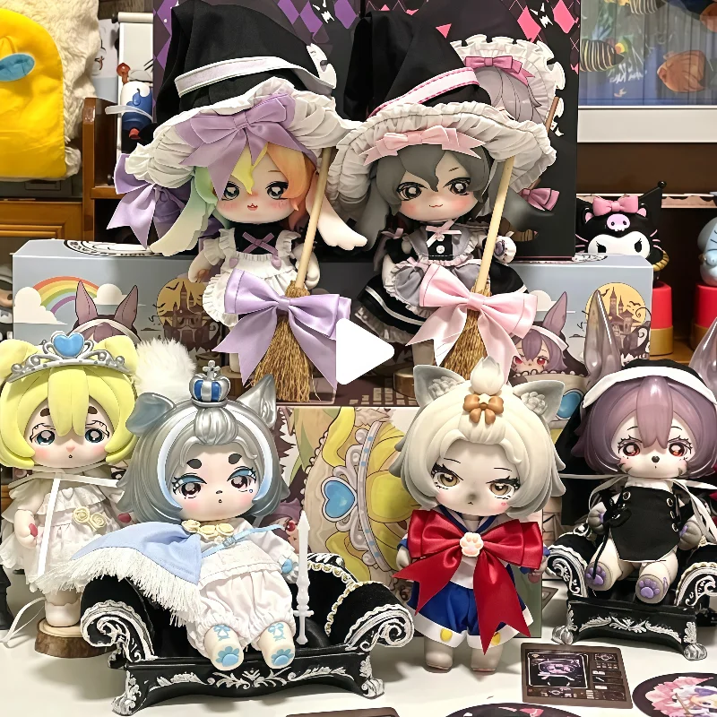 

​ Подлинная серия Mianmian'S Otherworld Adventure, шарнирные фигурки Kemono, глухая коробка, Kawaii, специальное тело, Bjd, подарок для девочек