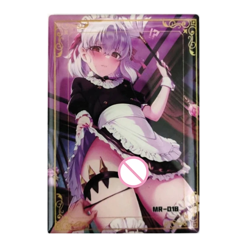 Anime Goddess Story Rare MR Refractive Flash Cards Nakano Ichika Mona Toys for boys Collectible Cards Christmas Birthday Gifts