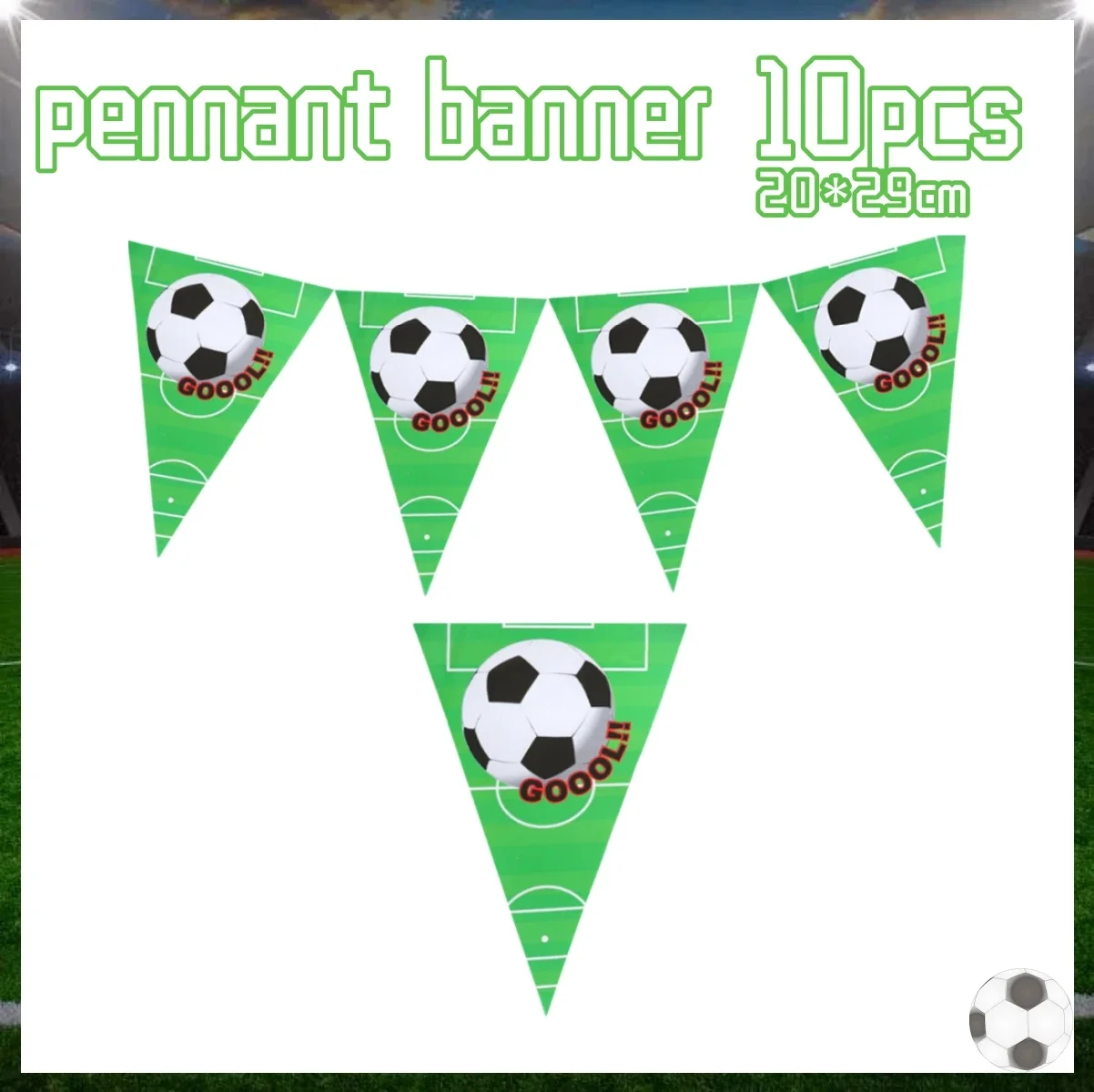 Football Birthday Party Decorations Soccer Disposable Tableware Cup Plate Tablecloth Football Balloon Sport Boys Party Supplies