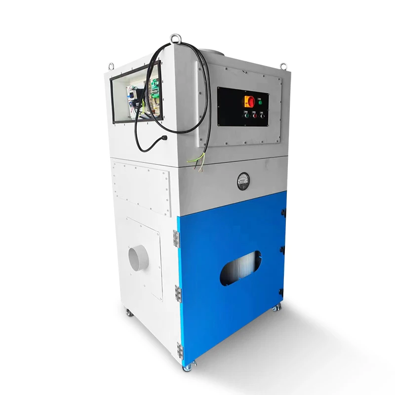 

Large air Volume 3KW Metal Polishing Sanding Vacuum Cleaner Electric Pulse Dust Dxtractor for Engraver