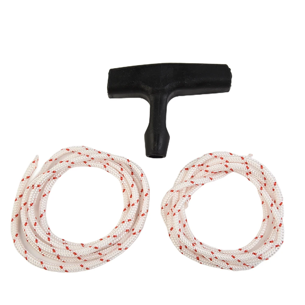 Rope Starter Handle 2pcs Spare Cord Rope Accessories High Quality Kits Start Pull Handle Fits TS400 TS410 TS420