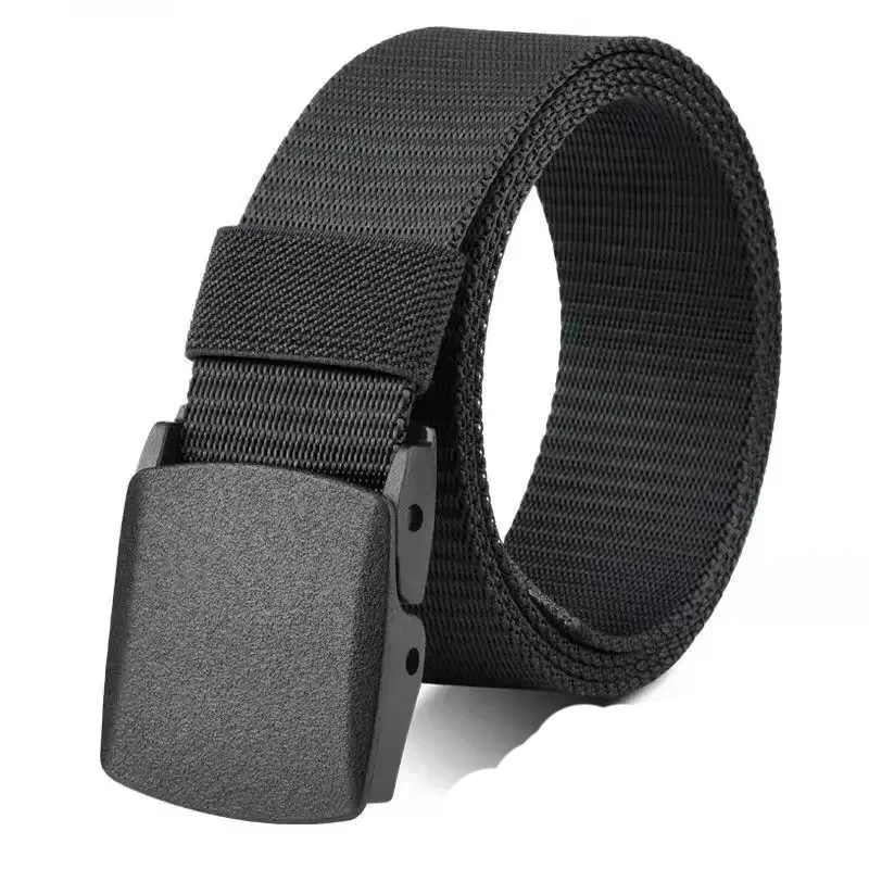 Men Military Automatic Buckle Nylon Belt Outdoor Hunting Multifunctional Tactical Canvas Belt High Quality Military Belt