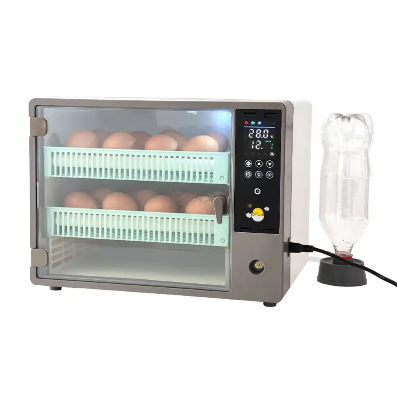 2026 Auto Water Supply 48 Egg Incubator, Mini Fully Automatic Hatcher for Duck and Poultry