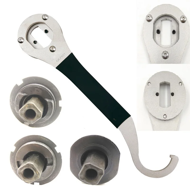 

4-в-1 велосипедный ключ старомодный съемник каретки гаечный ключ хвостовой крючок гаечный ключ инструмент для снятия центрального вала инструменты для ремонта велосипеда