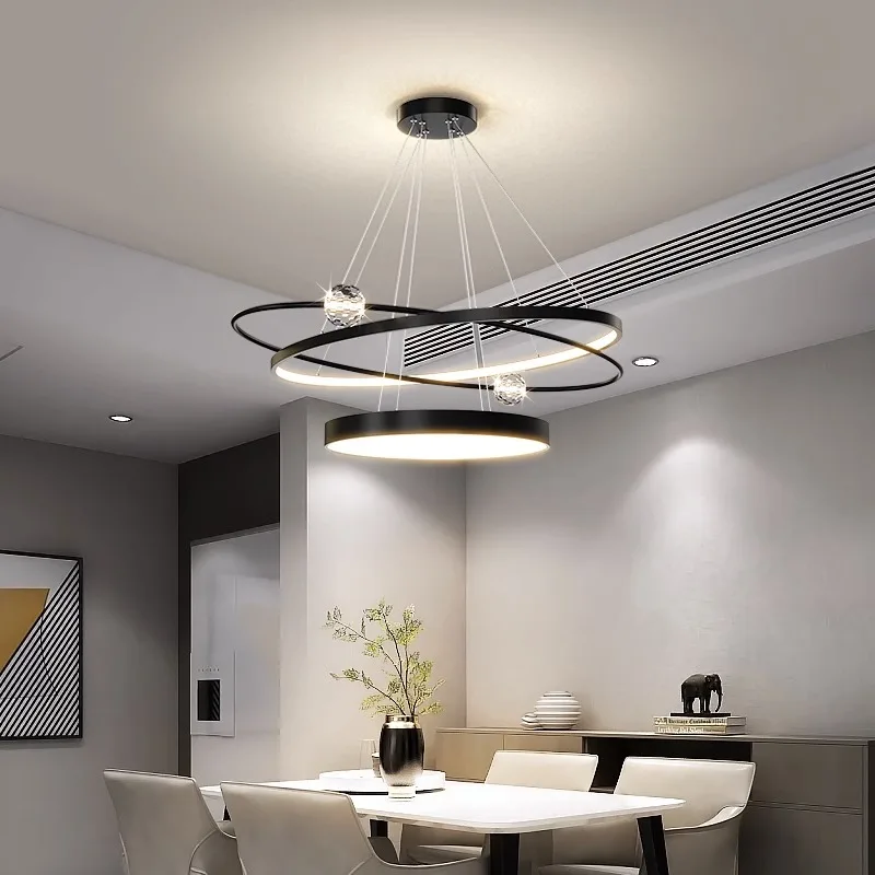 Современные подвесные светильники для столовой, комнатное освещение, потолочная лампа, подвесная люстра светильник