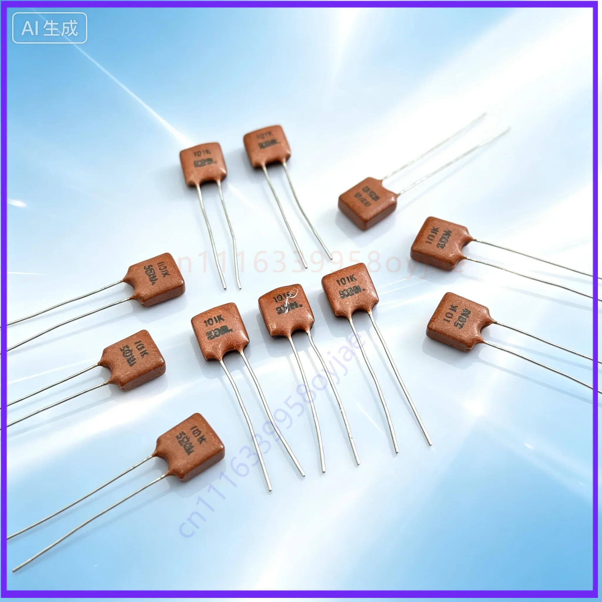 Mica for SOSHIN 100PF 500V 101K Audio Capacitor  100pcs