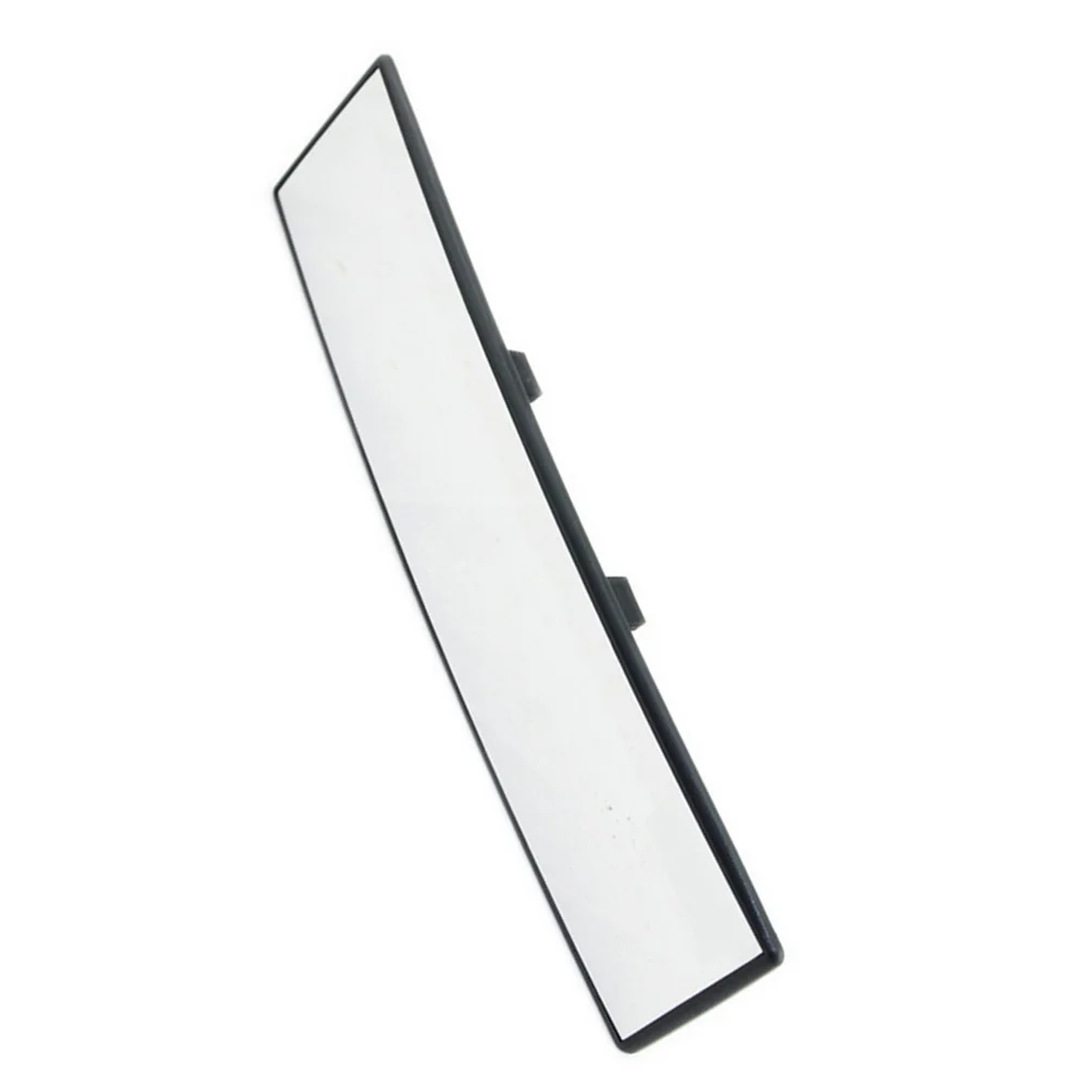 

Interior Rearview Mirror Universal Modified Black Wide Angle Auxiliary Curved Car Mirror 290mm Large