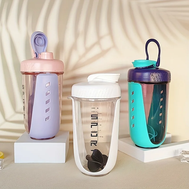 Men's and Women's Milkshake Cup Fitness Protein Powder Mixing Cup Portable Sports Water Mug Meal Replacement Shaking Cup Fitness