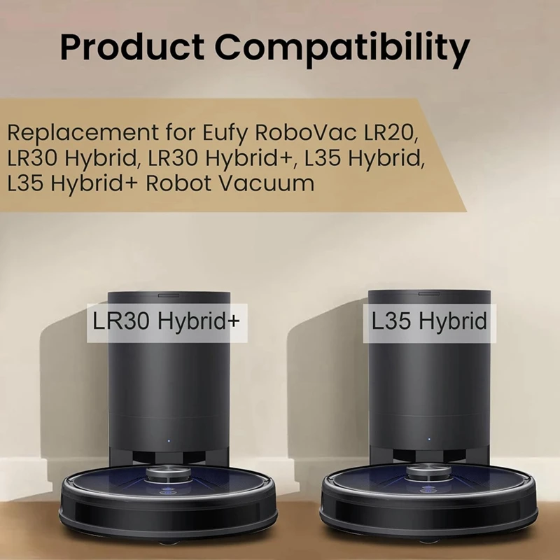 A74G-мешки для пыли для Eufy Robovac L35 Hybrid/L35 Hybrid +/LR30 Hybrid/LR30 Hybrid + запасная часть пылесоса мешок для мусора