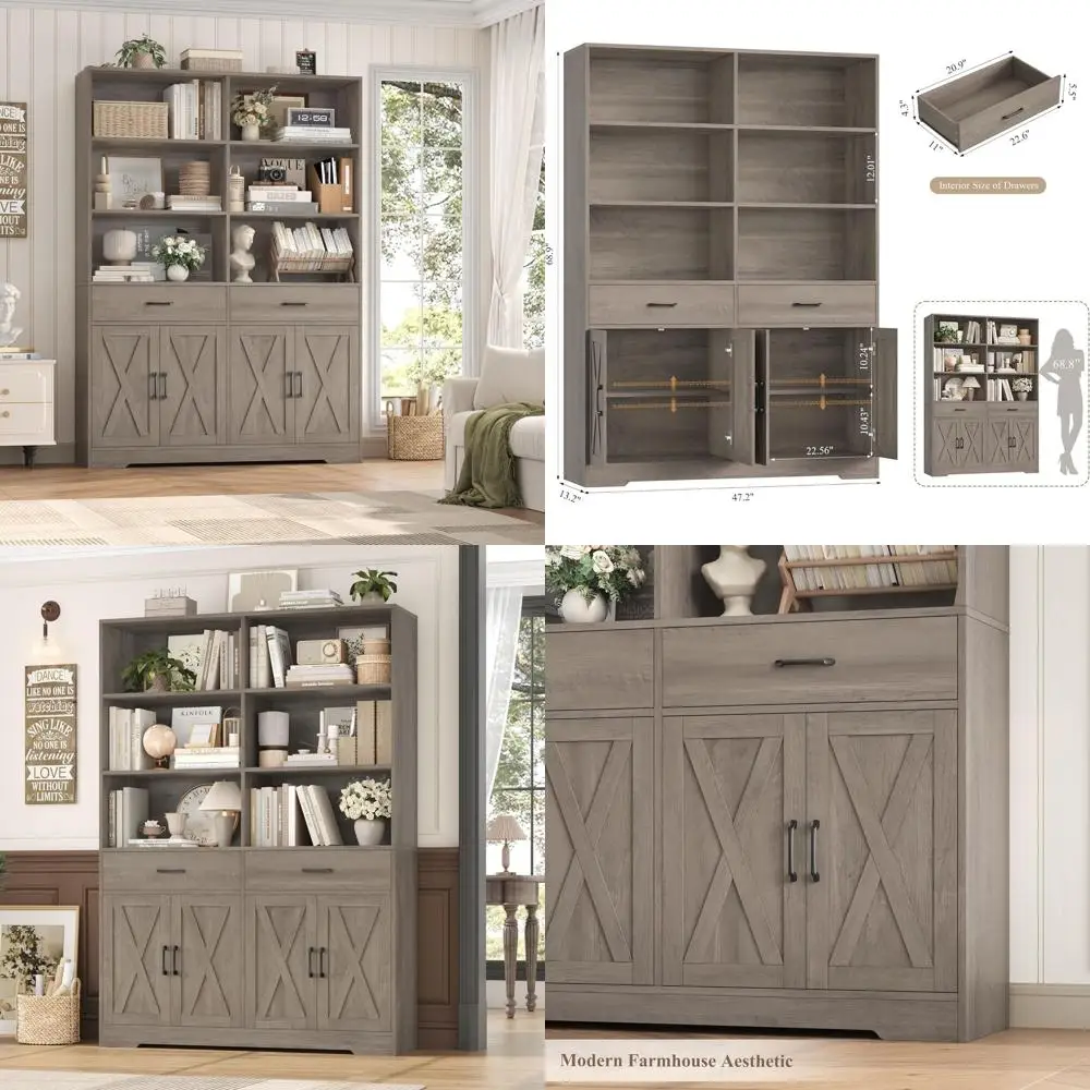 69" Tall Book Shelf…