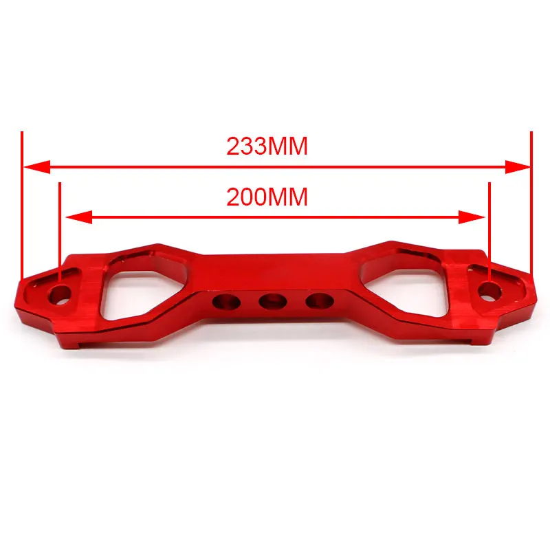 Aluminum Car Battery Tie Down Brace Alloy Battery Fasten Bracket Holder 14cm or 20cm Modification Accessories for Honda Civic