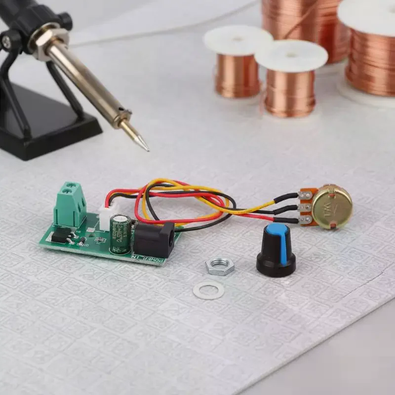 6/12/24V 3A motor speed controller module small universal speed control board PWM DC motor speed controller