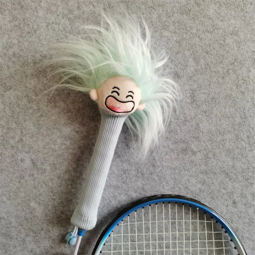 Description Picture 6 of itemAnimal Cartoon Badminton Racket Protector Non Slip Drawstring Badminton Racket Handle Cover Elastic Cute