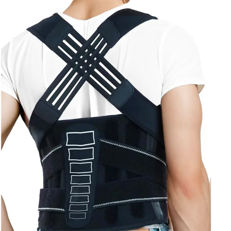 

Posture Corrector for Women and Men, Adjustable Shoulder Posture Brace, Back Straightener Posture, Used for Middle Upper Spine