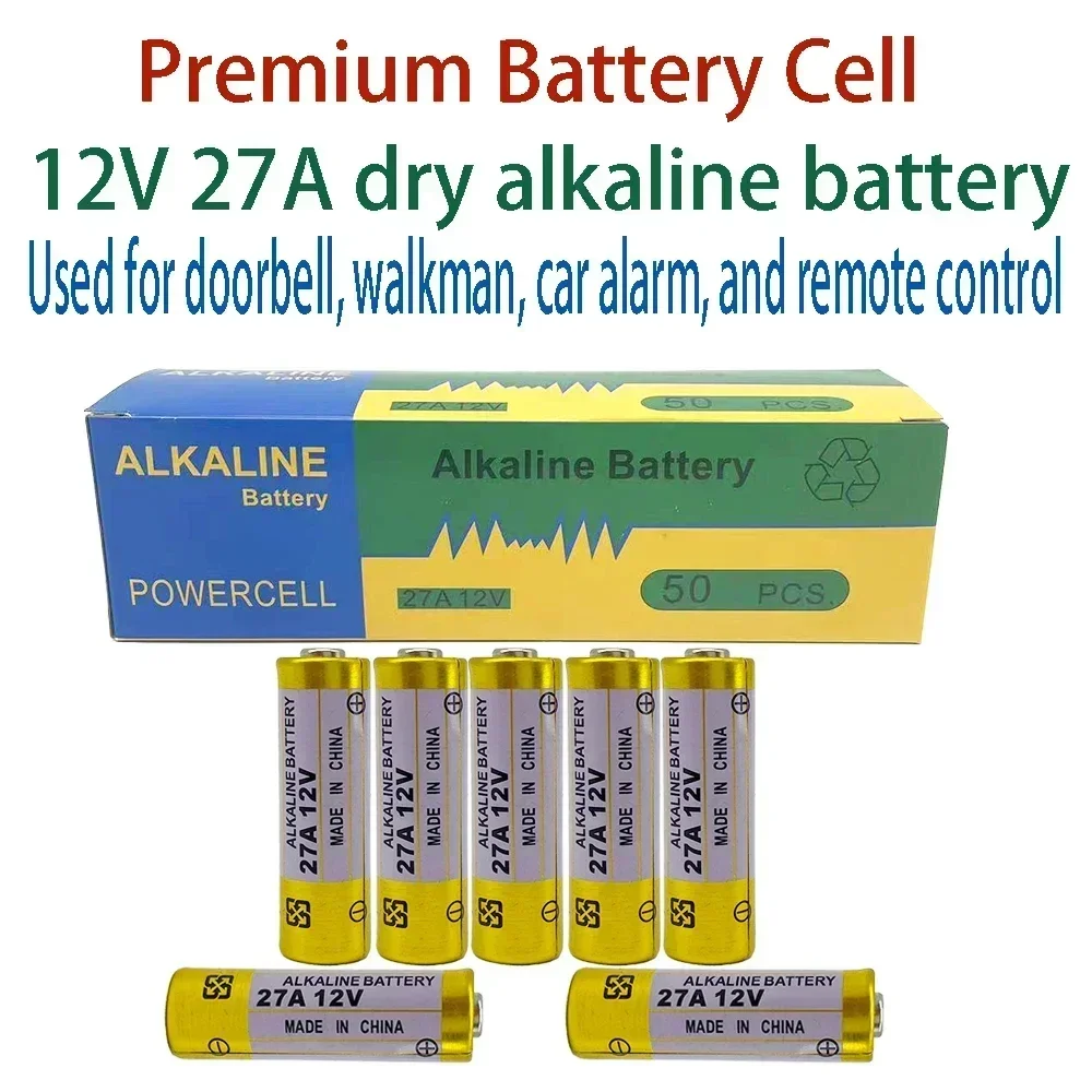 

27A 12V A27 alkaline battery for doorbell
