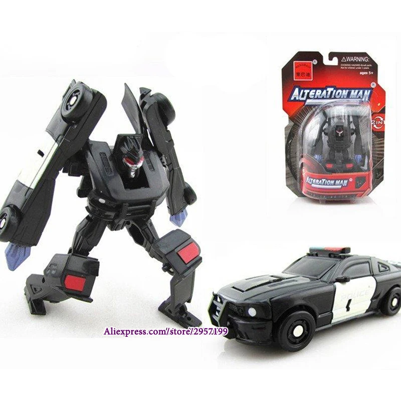 التحول سيارات صغيرة طفل كلاسيكي سيارة روبوت لعب للأطفال عمل و دمى أشكال البلاستيك التعليم تشوه الأولاد الهدايا