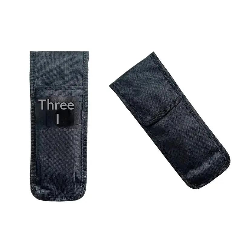 1Pcs Oxford Cloth Multi-Pocket Tool Belt Pouch Bag Portable Electrician Tool Organizer for Pen Scissors Storage Black