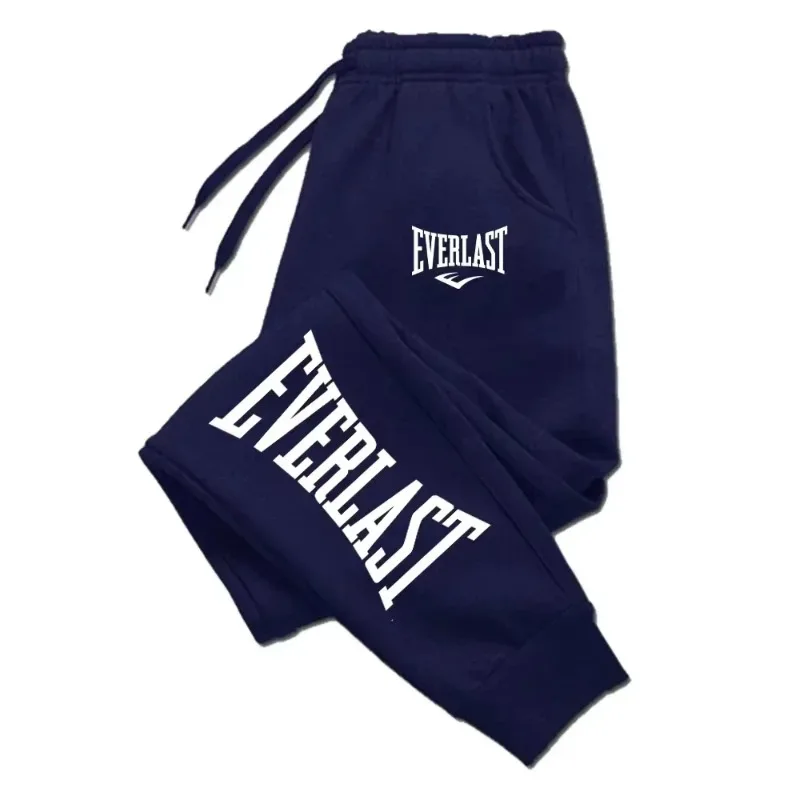 Pantalones Deportivos EVERLAST 2025 para Hombre y Mujer, Pantalones para Correr, Pantalones Deportivos de Forro Polar, Ropa Deportiva Informal, Pantalones Deportivos Extra Grandes, Ropa 2025