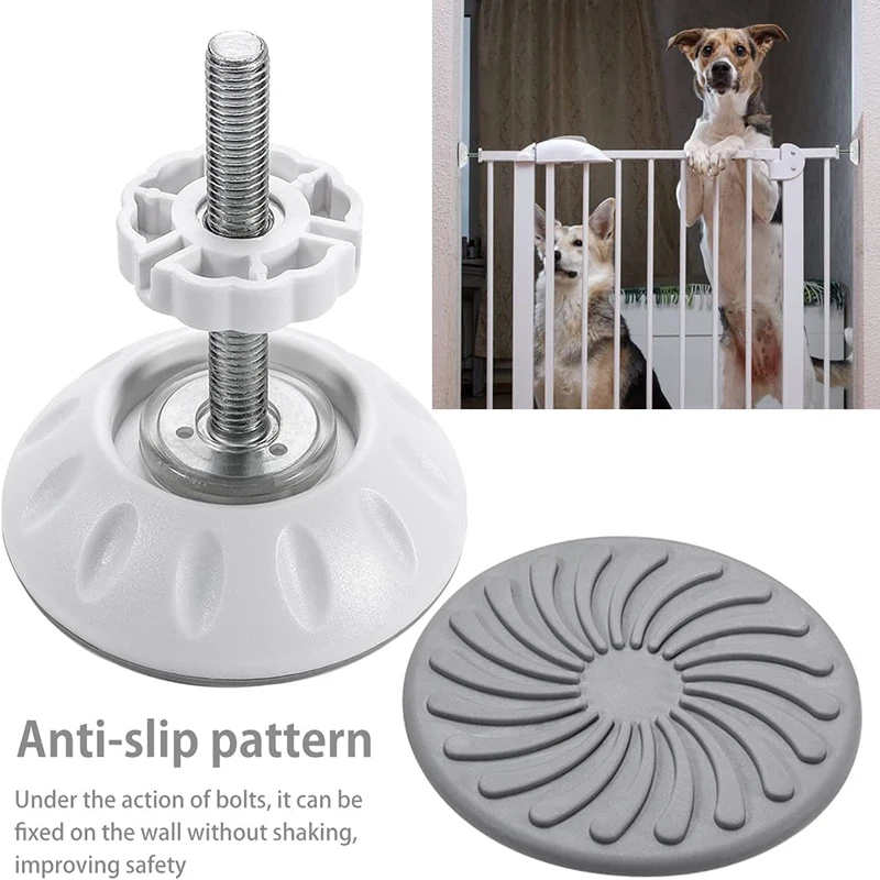 Baby Safety Door Gate Pet Fence Stair Door Metal High Strength Gate For Kids Locking Nut Spare Part Accessories