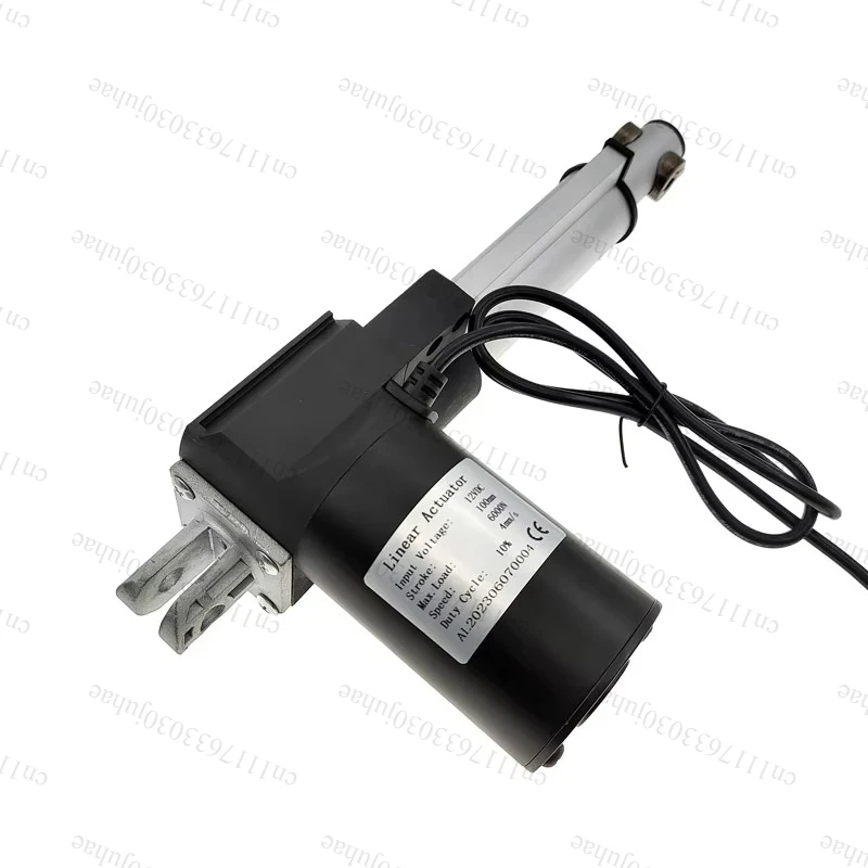 12V24V DC electric push rod motor 6000N thrust linear motor flipping bed lifter 150mm stroke