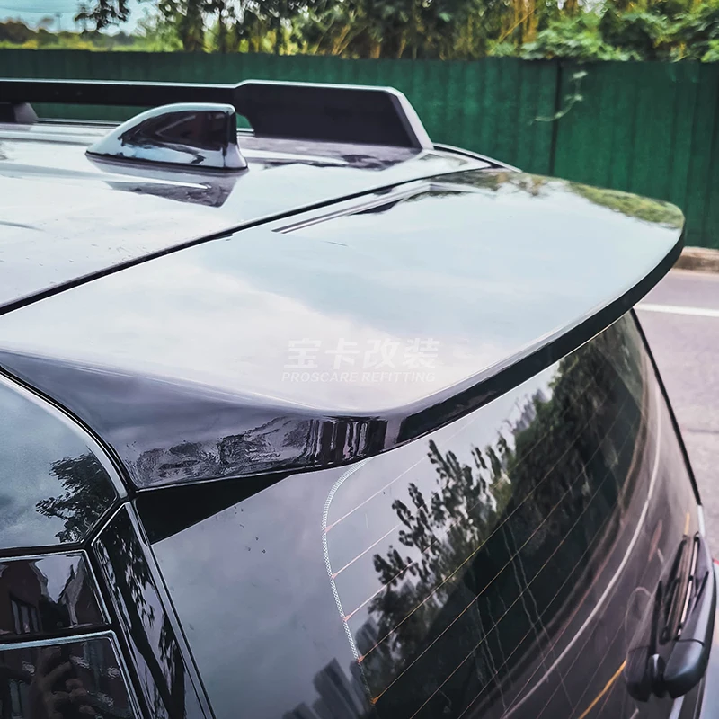 

New FORPrado LC250 Factory Injection Molded Fixed Wind Top Wing Exterior Modification Accessories