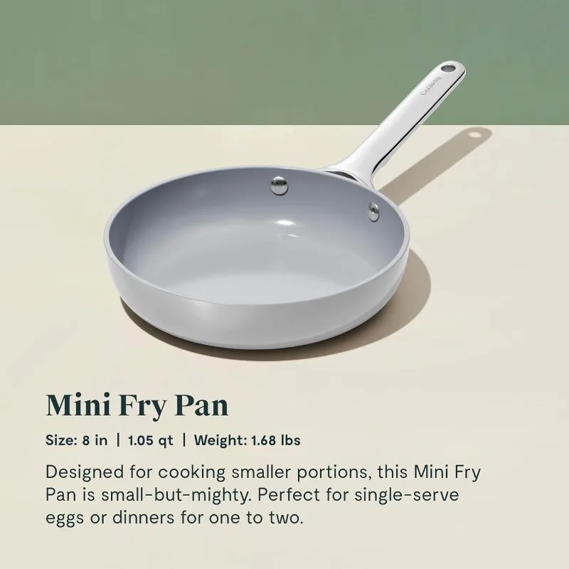 Mini Cookware Set - Non-Stick Ceramic Fry Pan (1.05 qt, 8