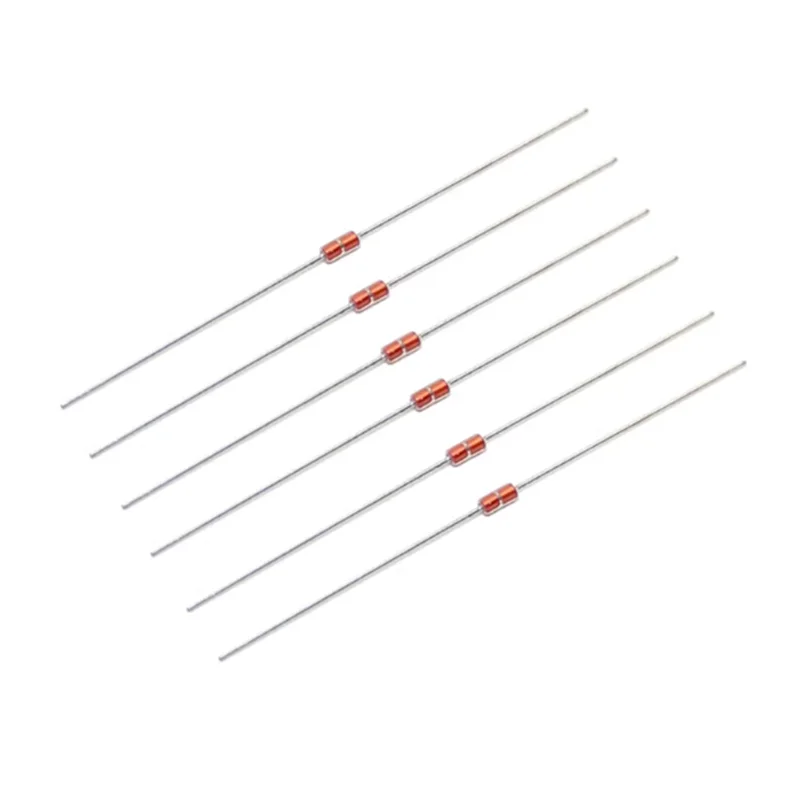 20PCS NTC Glass-sealed Thermistor MF58 Accuracy 5%  B-value 3275/3380/3470/3435/3950/4250 1K/1.5K/2K/2.2K/2.7K/3K/50K/100K/200K