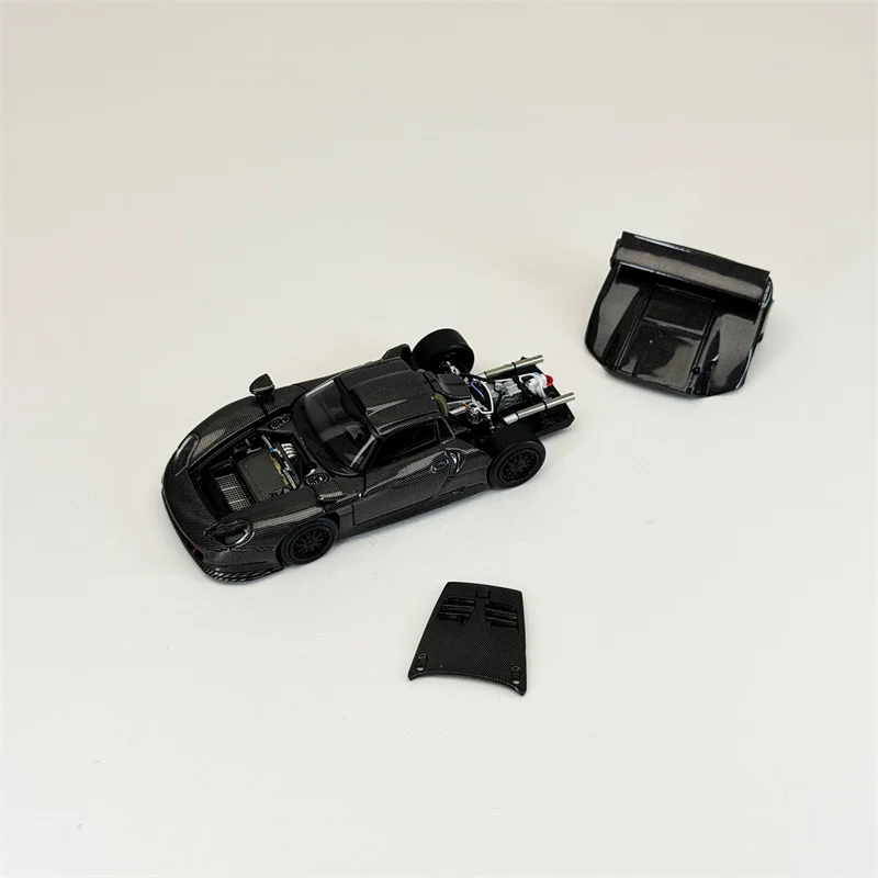 Модель автомобиля Transcend 1:64 1997 GT1 24h LeMans, литая под давлением, миниатюрная, для подарков