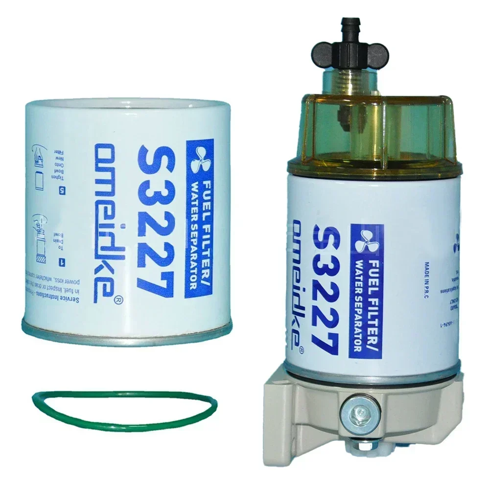 

1x S3227 Outboard Fuel Filter Fuel Water Separator Filter For Racor Marine Engine Replace Automobiles Parts