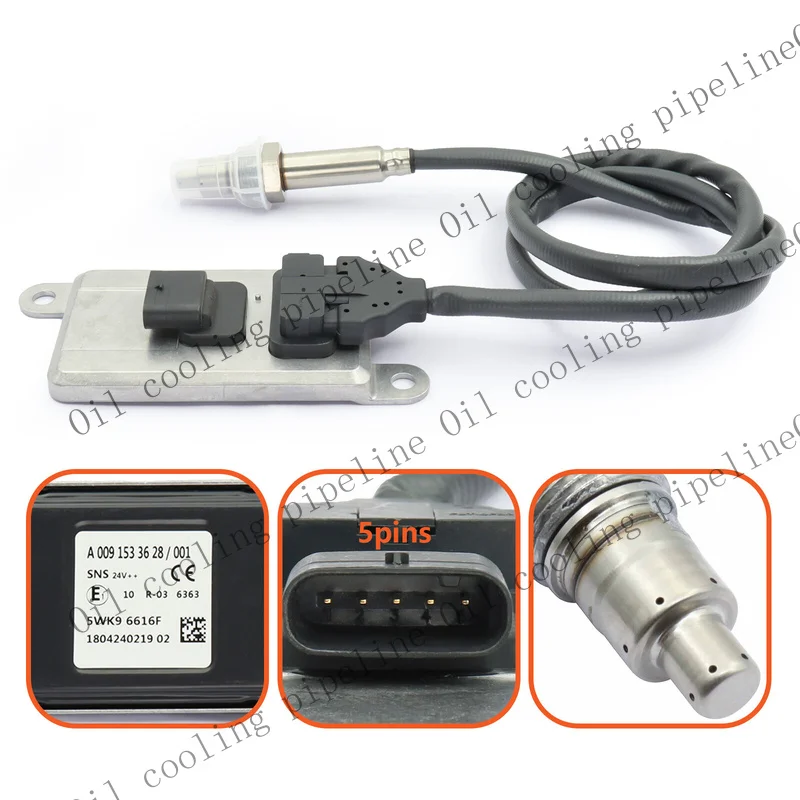 A+ New NOX Sensor A0091533628 For Mercedes-Benz 0061537328 SCR Catalyst 5WK96616D