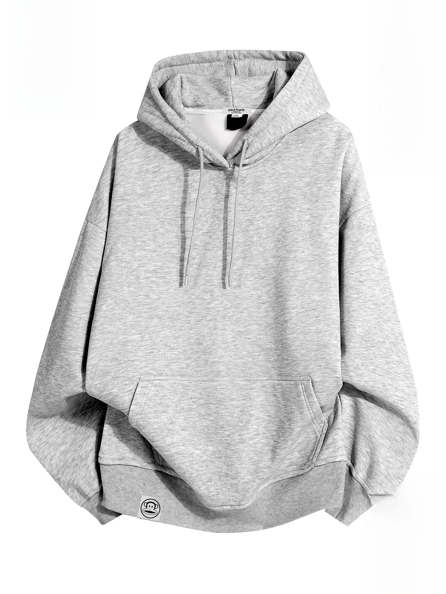 

Мужская толстовка Paul Frank Lazy Monkey с капюшоном, на флисовой подкладке, осенне-зимняя, новая, удобная, свободного кроя, в уличном стиле