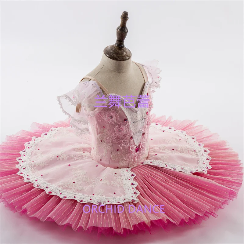 

Handman Professional High Quality Women Adult Performance Wear Girls Swan Lake Rose Red Ballet Tutu Costumes