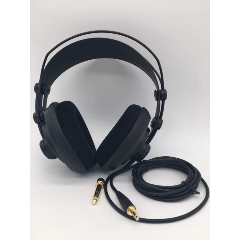 Samson SR850 Studio Reference Monitor Headphone Dynamic Headset Semi-open Design for Recording Monitoring Music Game Playing