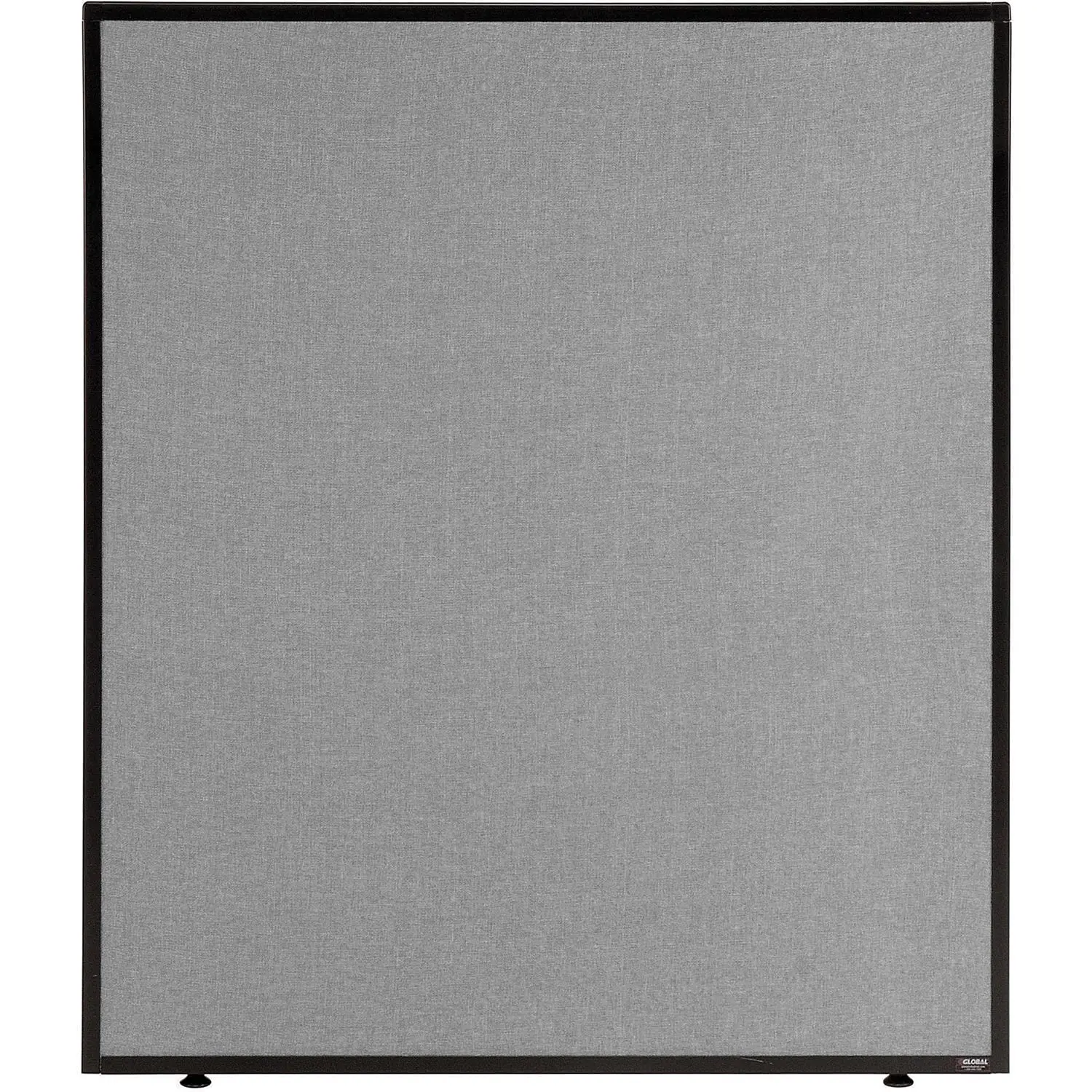 Global Industrial Office Partition Panel, 36.25 Inch Width x 42 Inch Height, Gray Color, 1 Piece, Build Your Own Office