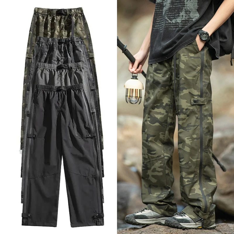 

Spring And Summer New Men's Fashion Assault Pants Camouflage Waterproof Windproof Oilproof Workwear Pants Casual Men's Clothing