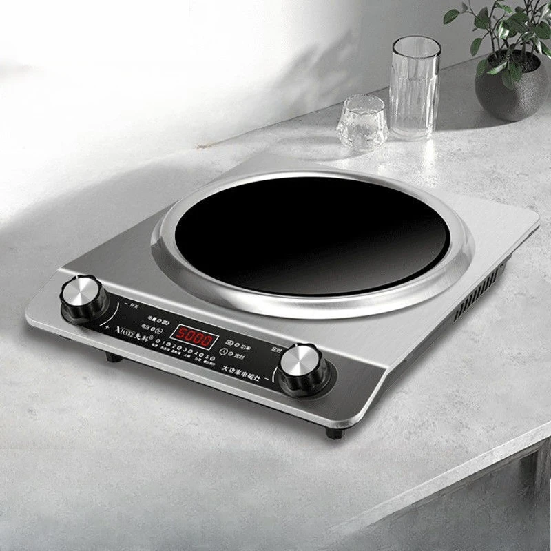 

Concave induction cooker household 3500W power fire cooking without radiation easy to clean multifunctional universal
