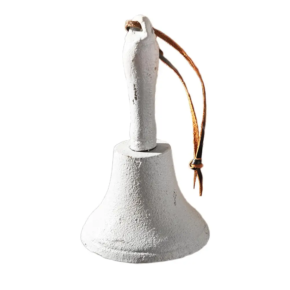 

Rustic Vintage Wind Chime Retro Decor Bell Bells for Door White Archaize Iron Chimes